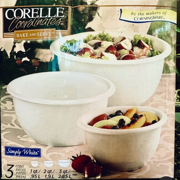 CORELLE by the makers of CORNINGWARE®
STONEWARE Coordinates Bake and serve 3Pc - Picture 4 of 10